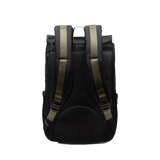 Mochila Herschel Little America™ Mid-Volume Black Ivy Green Chutney - ECRU