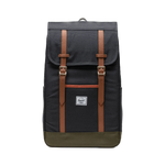 Mochila Herschel Retreat™ Negra - ECRU