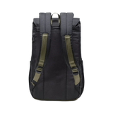 Mochila Herschel Retreat™ Negra - ECRU