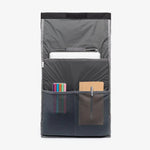 Mochila Lefrik Lars Roll Vandra Black Ripstop - ECRU