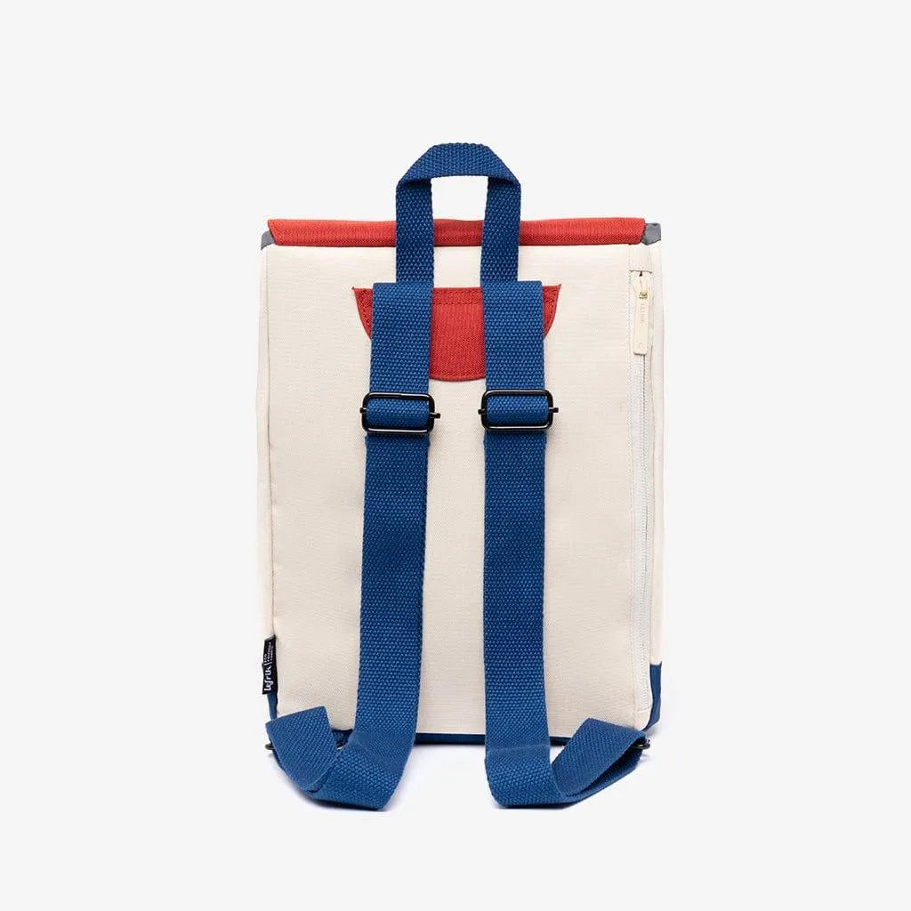 Mochila Lefrik Scout Mini Bauhaus Block - ECRU