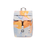 Mochila Lefrik Scout Mini Printed Marble - ECRU