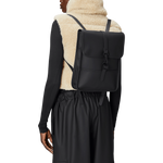 Mochila Rains Impermeable Backpack Micro Black - ECRU