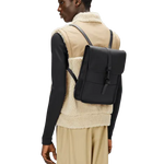 Mochila Rains Impermeable Backpack Mini Black - ECRU