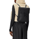 Mochila Rains Impermeable Backpack Mini Black - ECRU
