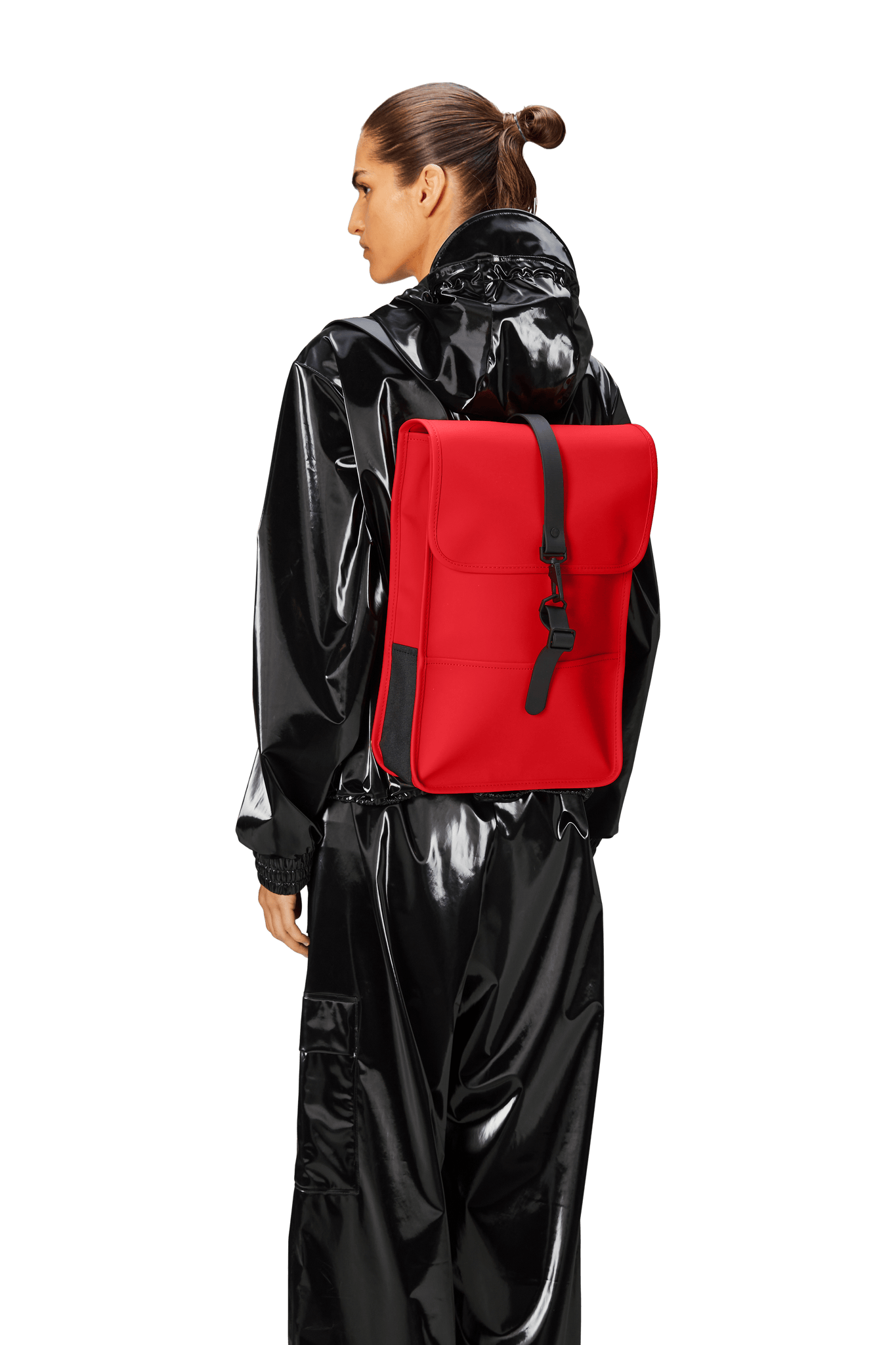 Mochila RAINS Impermeable Backpack Mini Fire - ECRU