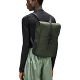 Mochila Rains Impermeable Backpack Mini Green - ECRU