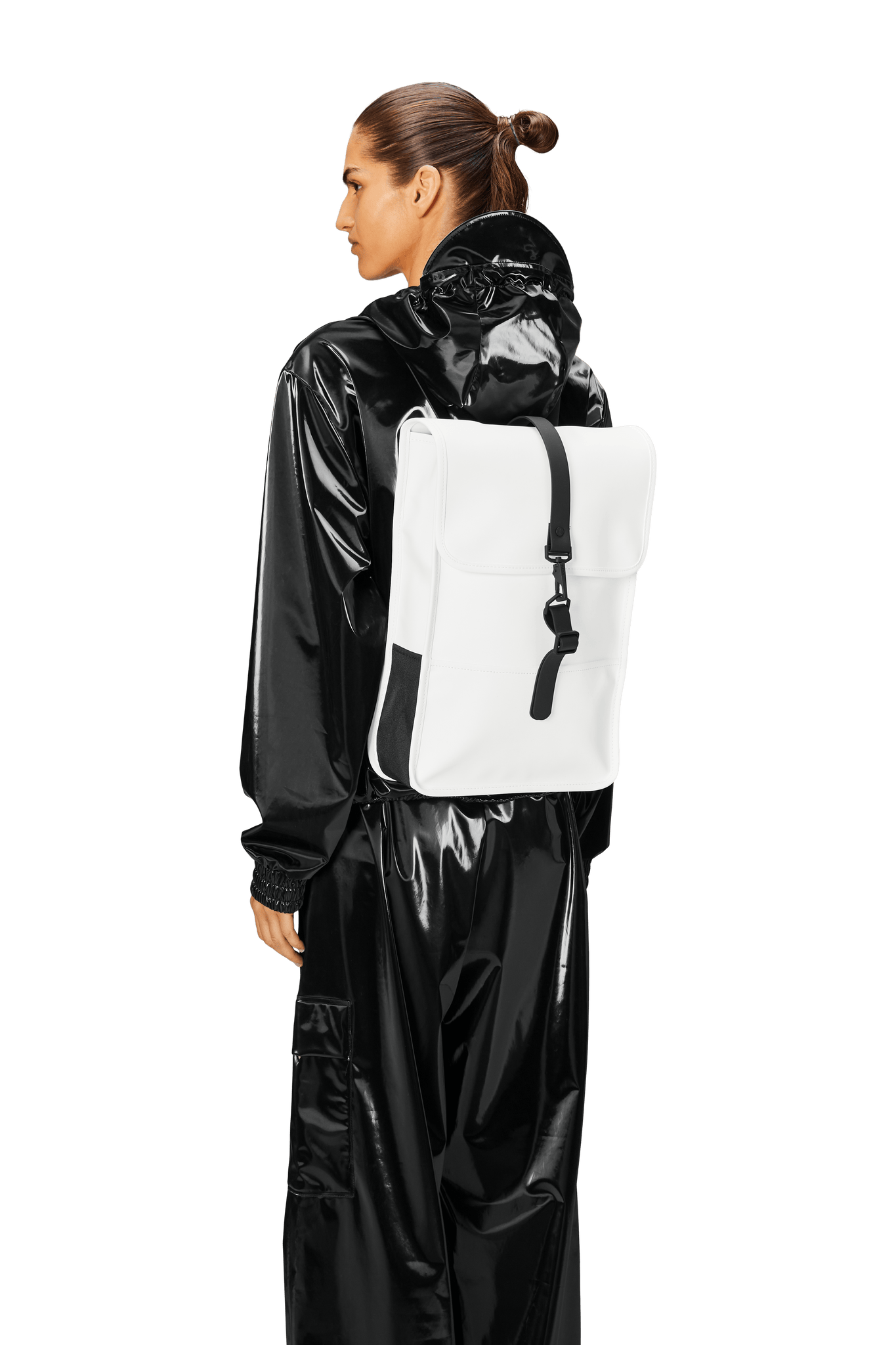 Mochila RAINS Impermeable Backpack Mini Powder - ECRU