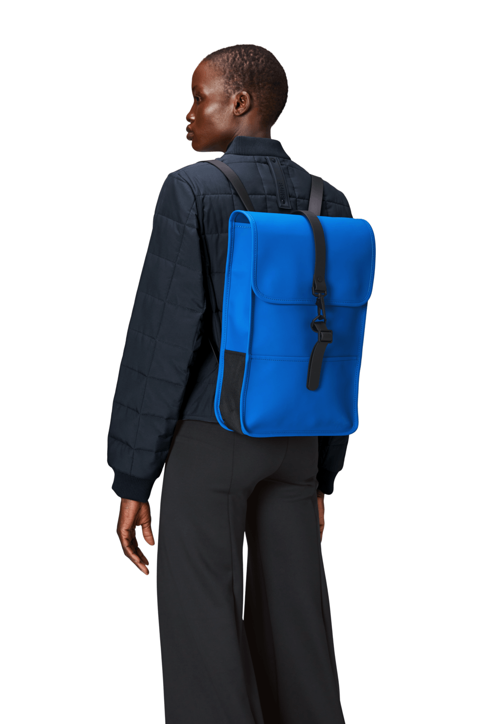Mochila Rains Impermeable Backpack Mini Waves - ECRU