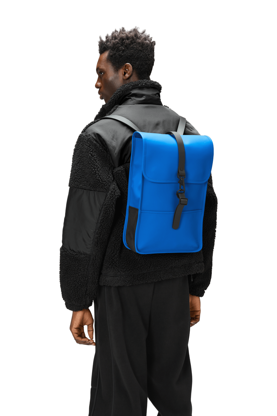 Mochila Rains Impermeable Backpack Mini Waves - ECRU