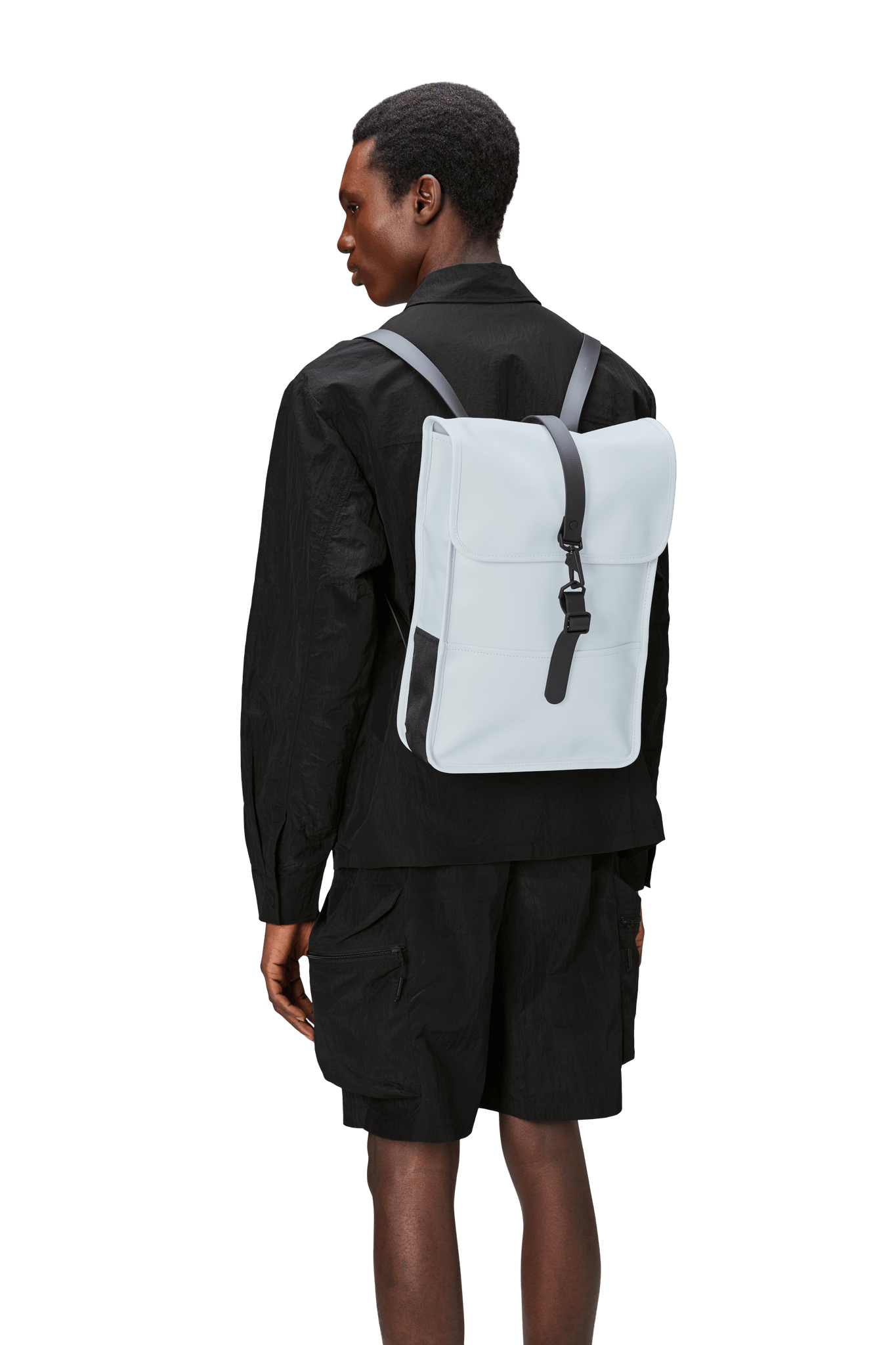 Mochila RAINS Impermeable Backpack Mini Wind - ECRU