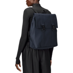 Mochila Rains Impermeable MSN Bag Navy - ECRU