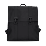 Mochila Rains Impermeable MSN Bag Negra - ECRU