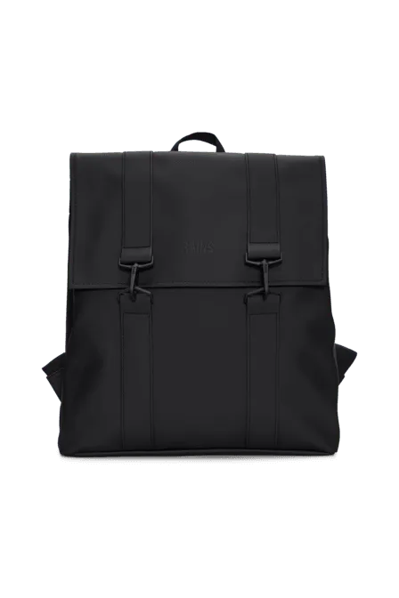 Mochila Rains Impermeable MSN Bag Negra - ECRU