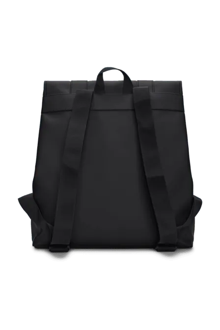 Mochila Rains Impermeable MSN Bag Negra - ECRU