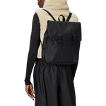 Mochila Rains MSG Bag Mini Negro - ECRU