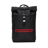 Mochila Rains Rolltop Rucksack Contrast - ECRU
