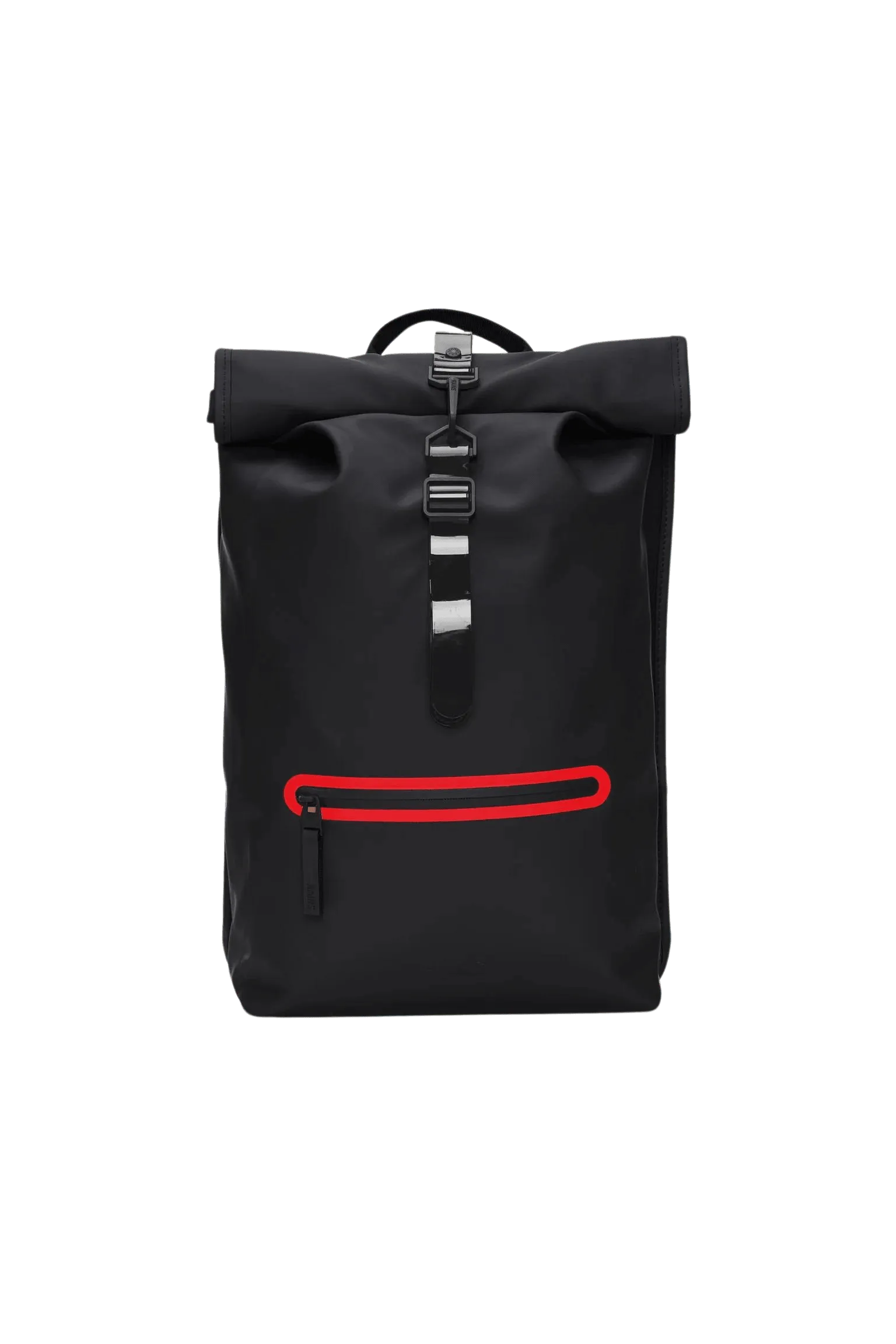 Mochila Rains Rolltop Rucksack Contrast - ECRU