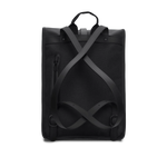 Mochila Rains Rolltop Rucksack Mini Negro - ECRU