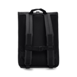Mochila Rains Rolltop Rucksack Negro - ECRU