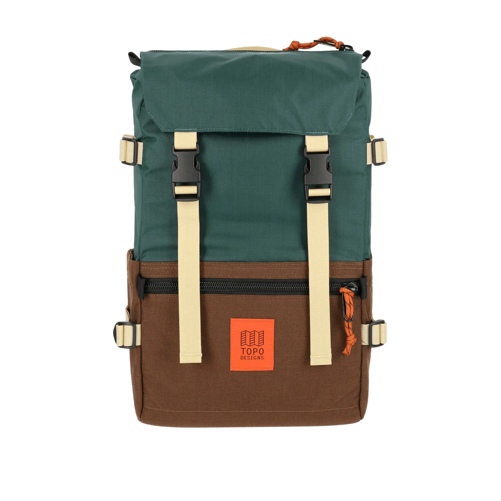 Mochila Topo Designs Rover Pack Classic Forest Cocoa - ECRU