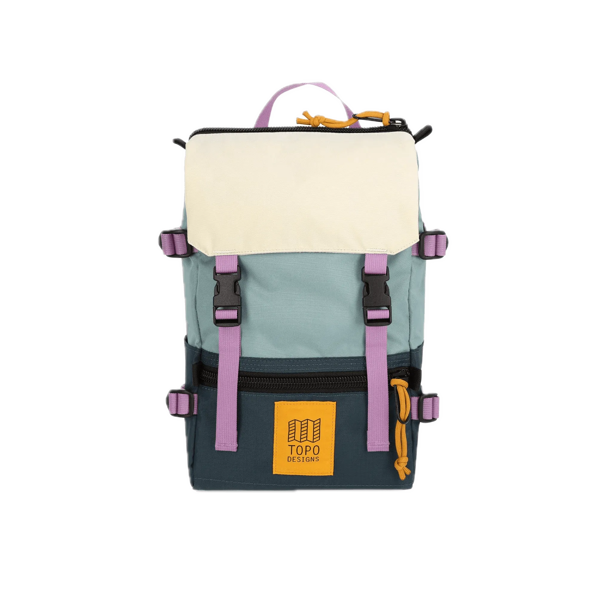 Mochila Topo Designs Rover Pack Mini Pond Blue Sage - ECRU