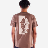 Camiseta OLOW Loose Seabass Moka