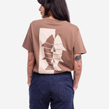 Camiseta OLOW Loose Seabass Moka