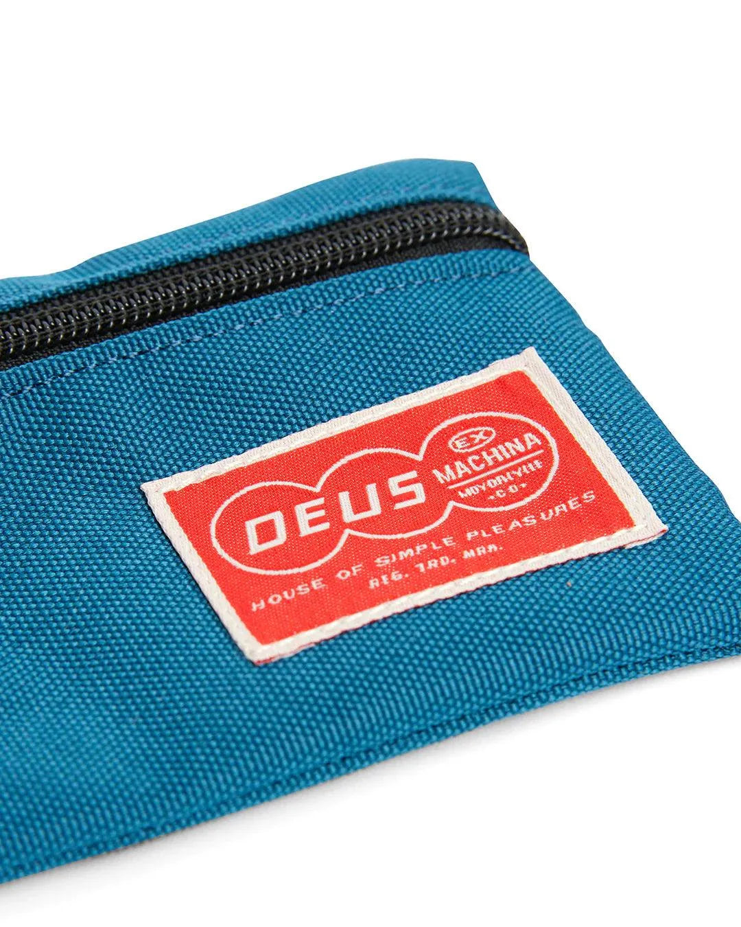 Monedero Deus Ex Machina Skelter Dusty Blue - ECRU