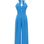 Mono FRNCH Palma Electric Blue - ECRU