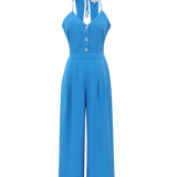 Mono FRNCH Palma Electric Blue - ECRU