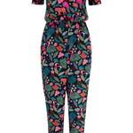 Mono Sugarhill Bianca Jersey Black Tigers & Toucans - ECRU