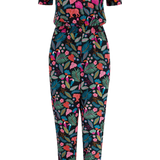 Mono Sugarhill Bianca Jersey Black Tigers & Toucans - ECRU