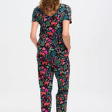 Mono Sugarhill Bianca Jersey Black Tigers & Toucans - ECRU