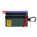 Mountain Accessory Bag Very Peri/Forest – vista frontal