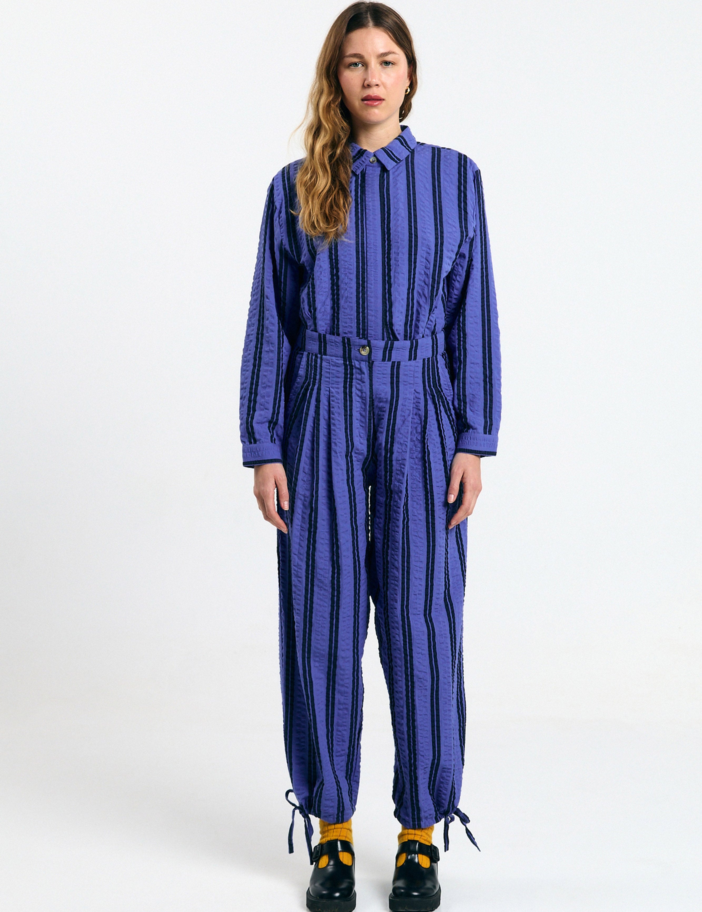 Pantalón SUITE13LAB Nazaré Stripes Blue