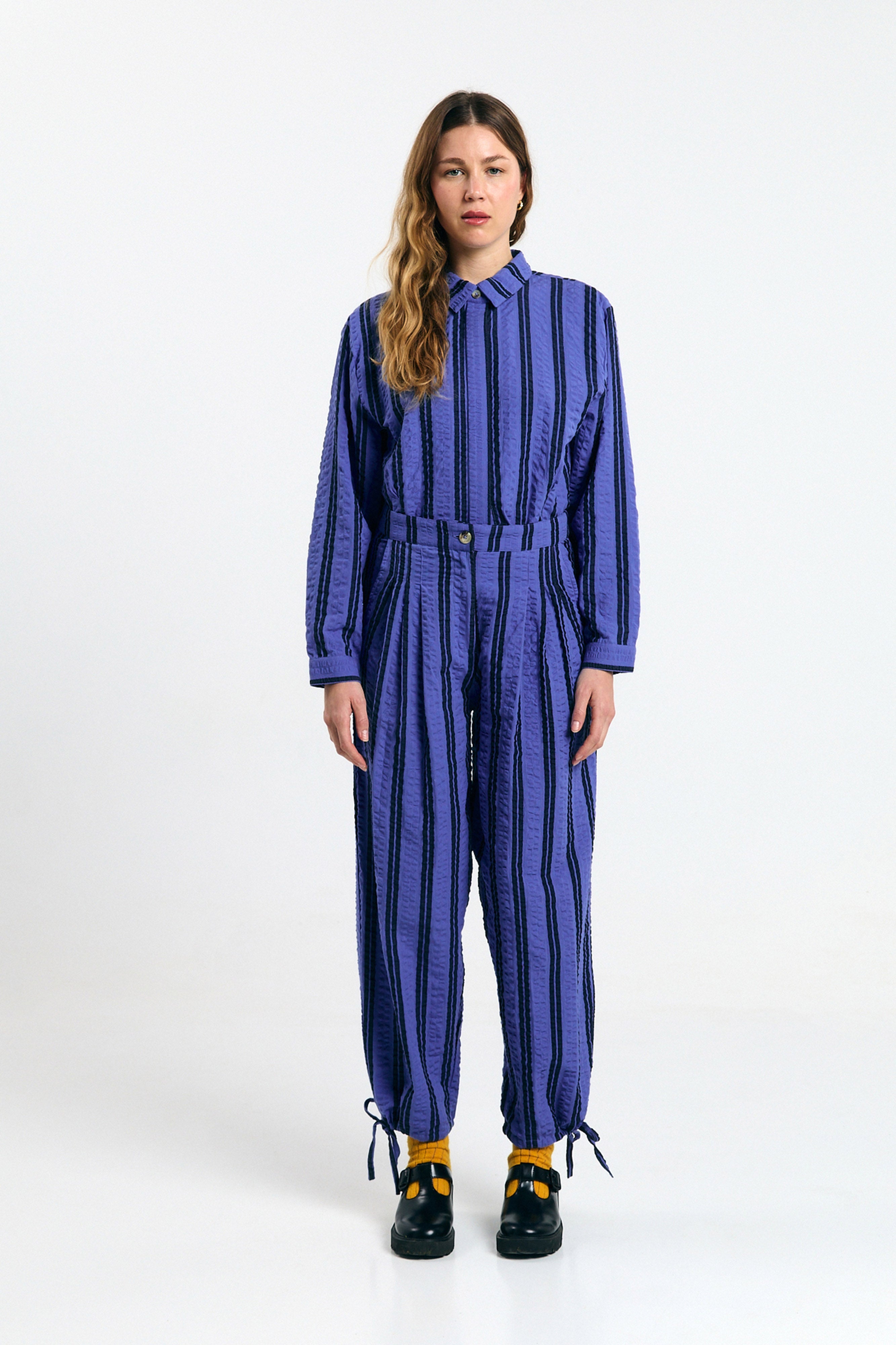 Pantalón SUITE13LAB Nazaré Stripes Blue