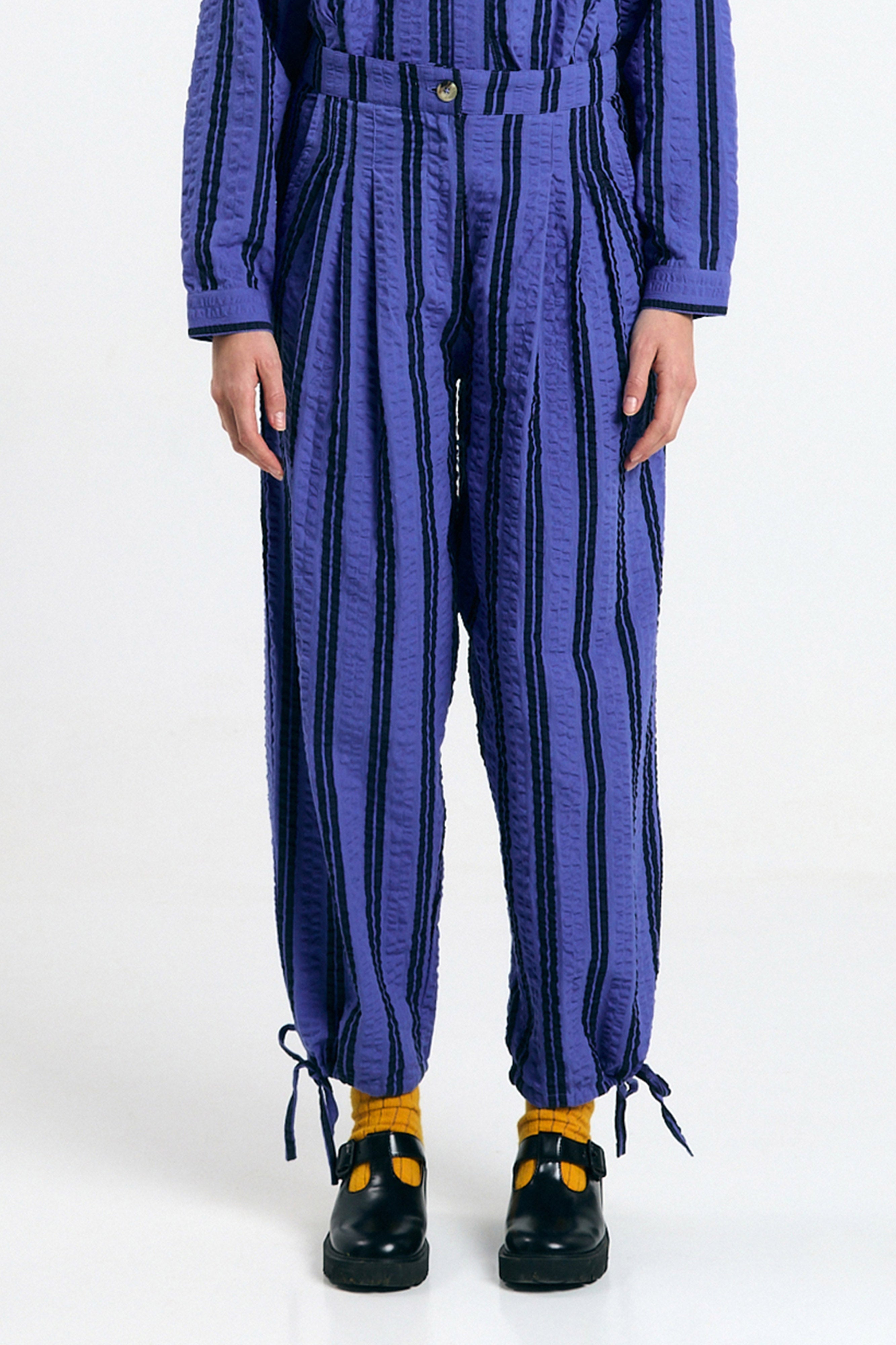 Pantalón SUITE13LAB Nazaré Stripes Blue