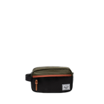 Neceser Chapter Small Travel Kit Black Ivy Green Chutney - ECRU