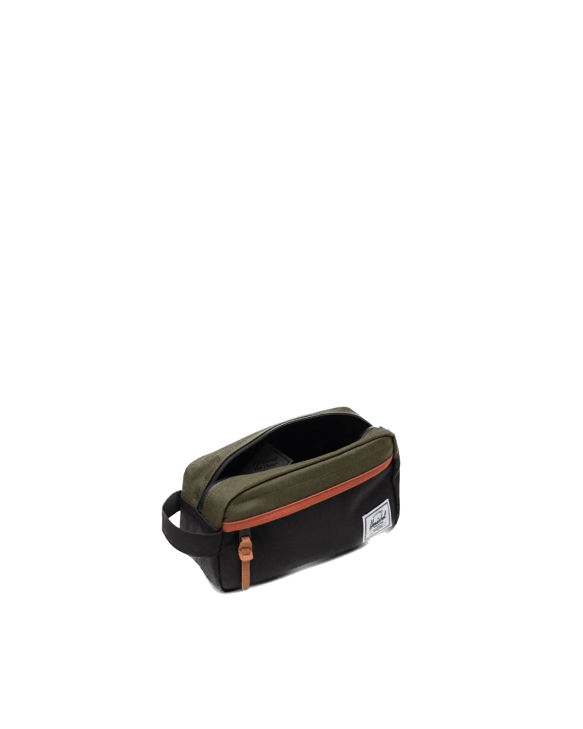 Neceser Chapter Small Travel Kit Black Ivy Green Chutney - ECRU