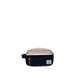 Neceser Herschel Chapter Small Travel Kit Peacoat Light Taupe Whitecap Gray - ECRU