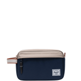 Neceser Herschel Chapter Travel Kit Black Iris Twill - ECRU