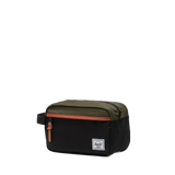 Neceser Herschel Chapter Travel Kit Black Ivy Green Chutney - ECRU