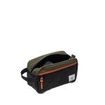 Neceser Herschel Chapter Travel Kit Black Ivy Green Chutney - ECRU