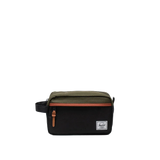 Neceser Herschel Chapter Travel Kit Black Ivy Green Chutney - ECRU