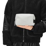 Neceser Rains Impermeable Wash Bag Small Ash - ECRU