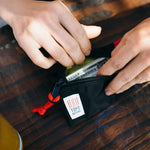 Neceser Topo Designs Bag Micro Black Black - ECRU