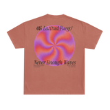 LATITUDE FIRE T-Shirt mit Aufschrift „Never Enough“ von Aragon