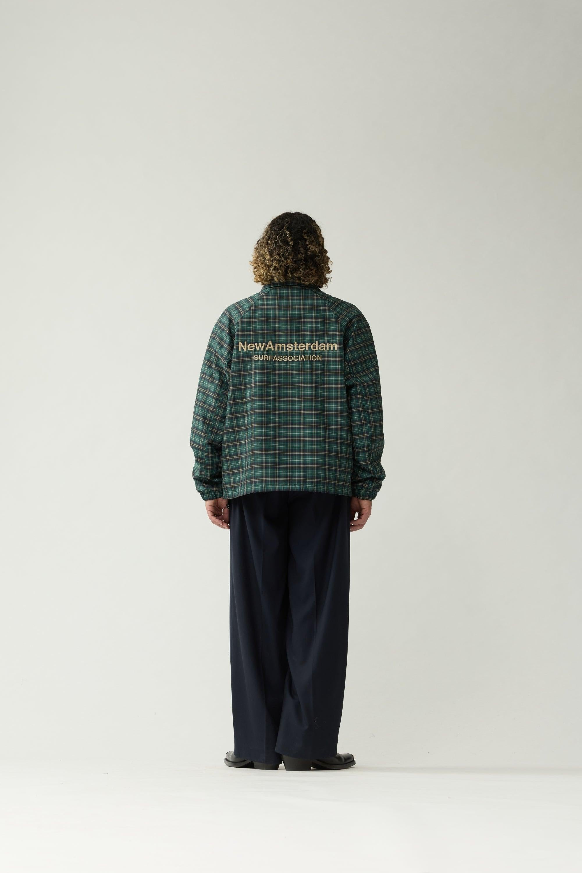 Chaqueta NEW AMSTERDAM Coach Green – imagen oficial 4