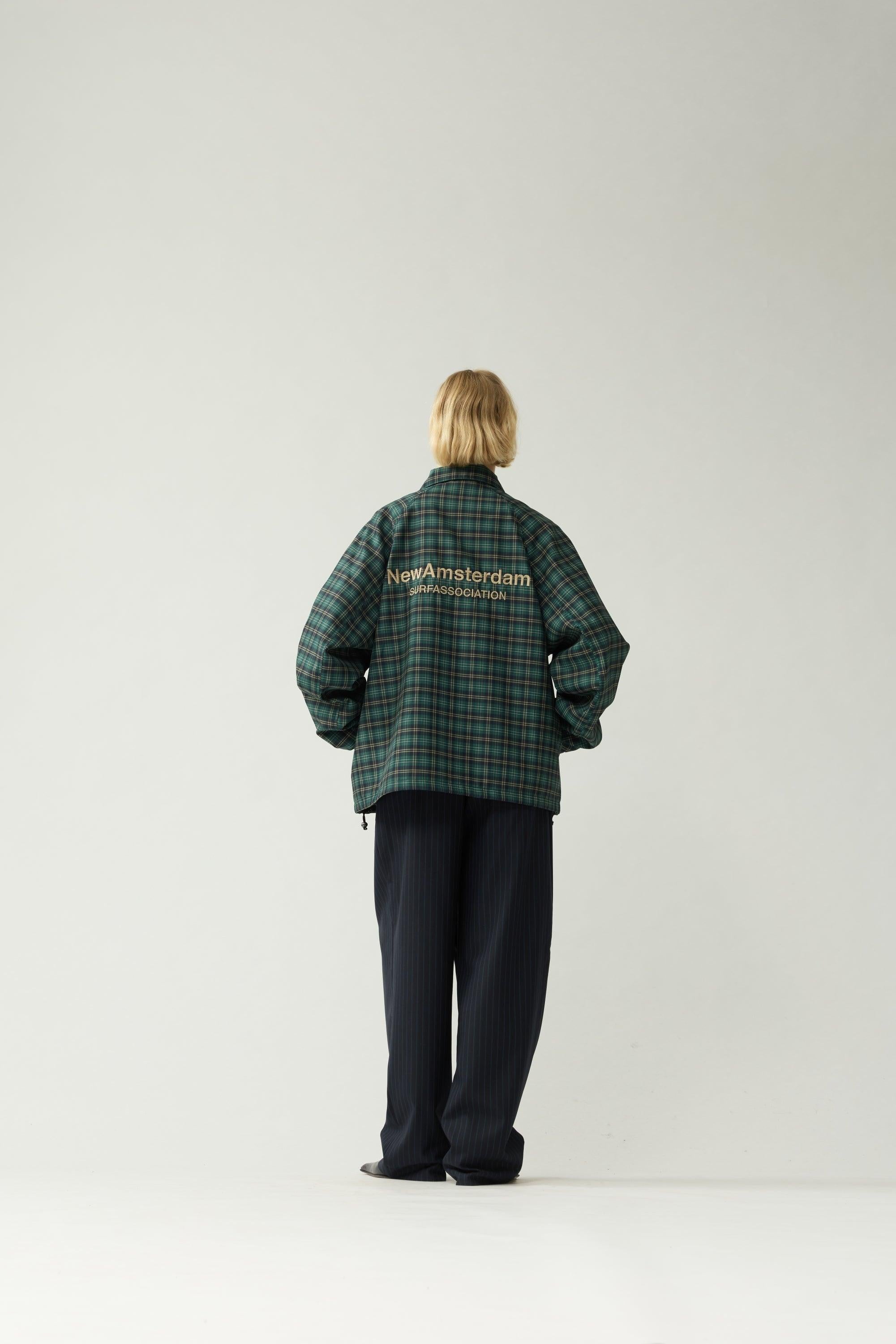 Chaqueta NEW AMSTERDAM Coach Green – imagen oficial 7